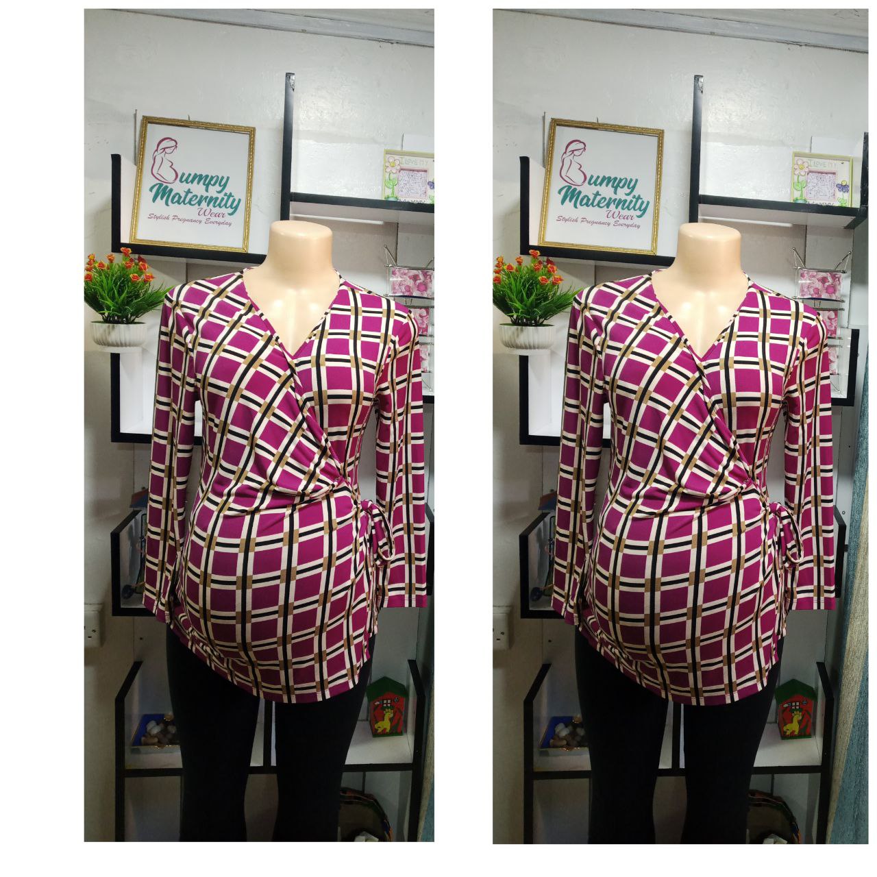 Official/nursing maternity top - Bumpy Maternity Wear